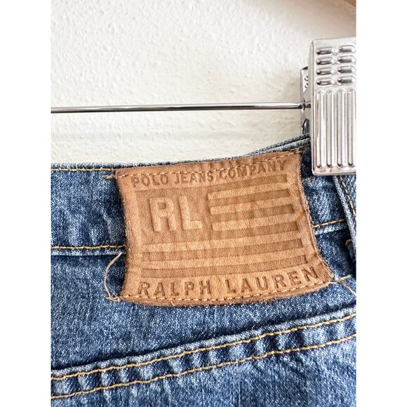 Y2K Polo Ralph Lauren Jean Skirt size 4 - Picture 5 of 9